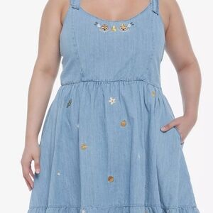Her Universe Chambray Chip and Dale Dress